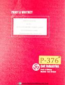 Pratt & Whitney-Pratt & Whitney No. 1 1/2B Jog Borer, M-1628 Repair Parts Lists Manual Year 1955-1 1/2B-No. 1 1/2B-05